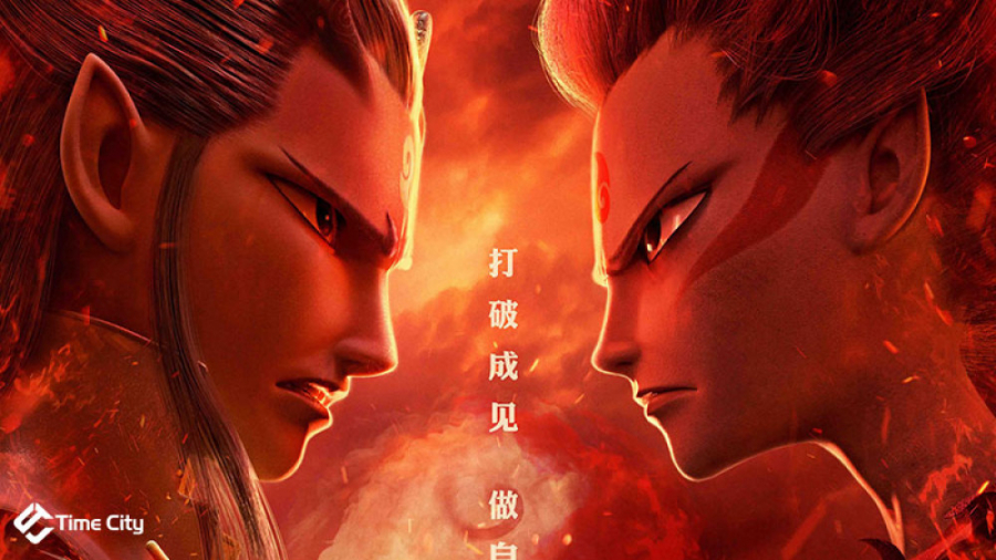 انیمیشن نژا Ne Zha Zhi Mo Tong Jiang Shi 2019